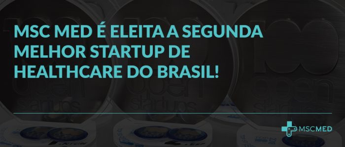 MSC MED é eleita a segunda Melhor Startup de Healthcare do Brasil!